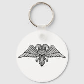 両頭鷲 キーホルダー (正面)