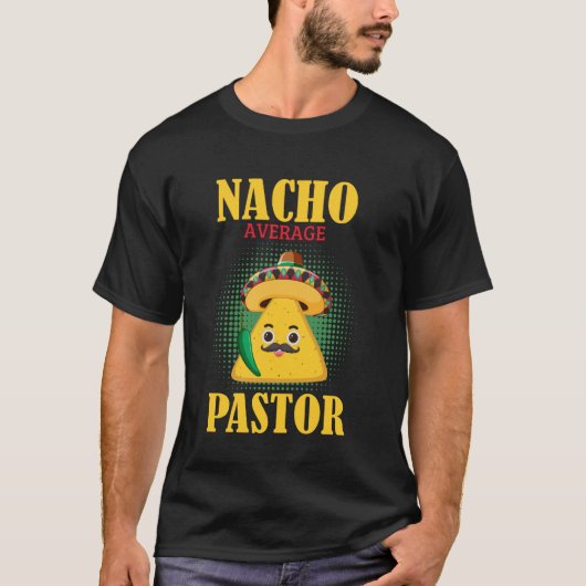 並じゃない牧師 メキシコ 説教師 宗教指導者 左 Tシャツ (正面)