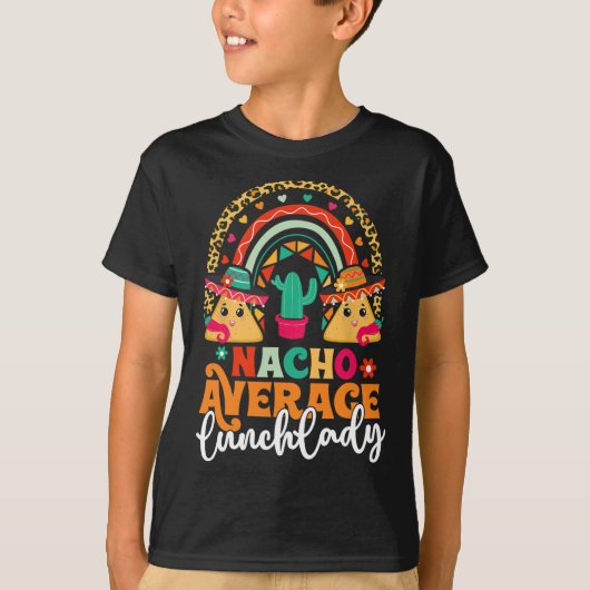 並じゃない給食のおばちゃん シンコ・デ・マヨ メキシコ フィエスタ Tシャツ (正面)