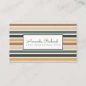 並びカラフル付き名刺 名刺 (正面)