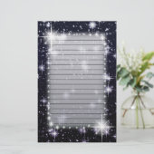 並ぶ宇宙の明るく輝くな星 便箋 (スタンド正面)