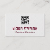 並べて表示する背景 |大工 | qrコード 名刺 (正面)