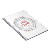 並べられたノート-ジェーンAustenの時代劇カバー ノートブック (右側)