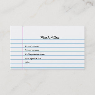 並べられた紙 名刺