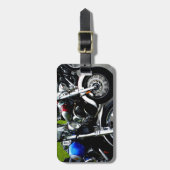 並べられる ラゲッジタグ (正面縦)