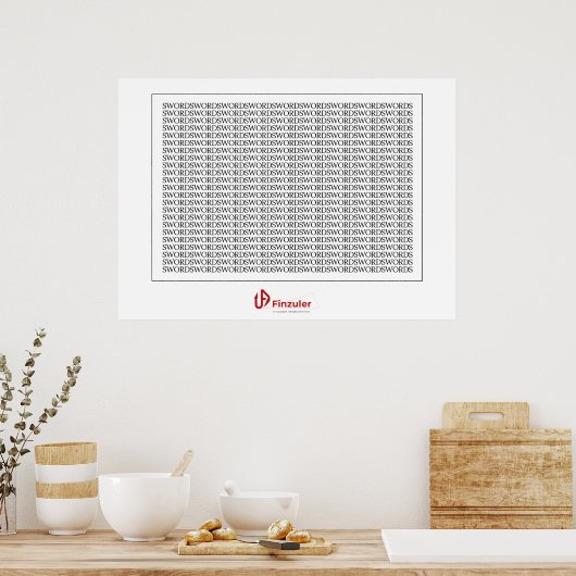 並べ替え ポスター (キッチン)