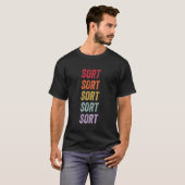 並べ替え Tシャツ (正面フル)