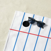 並んだ紙シート手帳ビーチタオル ビーチタオル (インサイチュ)