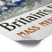 並んで – ブリタニア！イギリス日 ポスター (角)