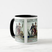 並んで マグカップ (正面左)