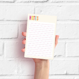 並カラフルびクリーム ポストイット