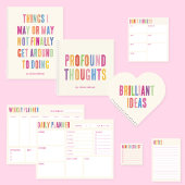 並カラフルびクリーム ポストイット