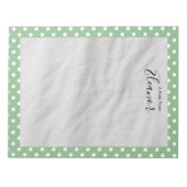 並パーソナライズされたび ノートパッド (正面)