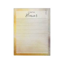 並パーソナライズされたび ノートパッド