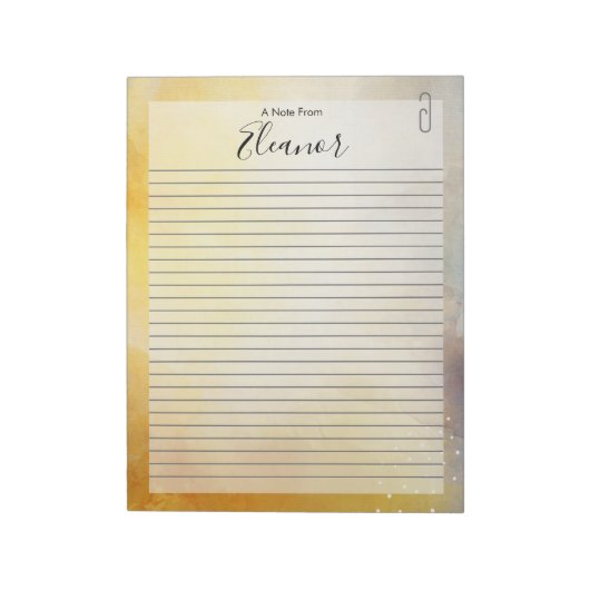 並パーソナライズされたび ノートパッド (回転)