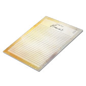 並パーソナライズされたび ノートパッド (アングル)