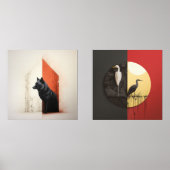 並列された自然 (正面)