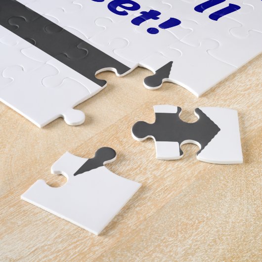 並列線は共通点が多い、おもしろいJoke ジグソーパズル (側面)