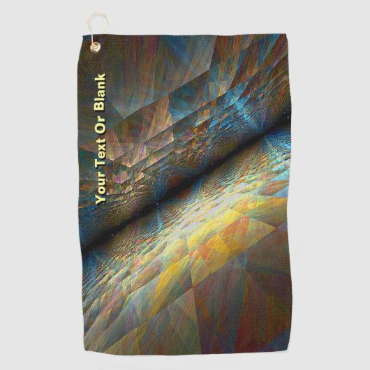 並列飛行機 ゴルフタオル (正面)