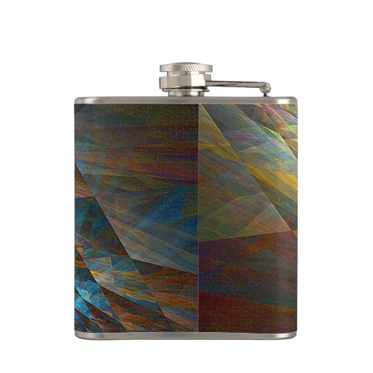 並列飛行機 フラスク (裏面)