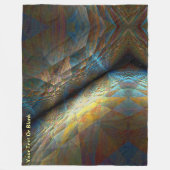 並列飛行機 フリースブランケット (正面)