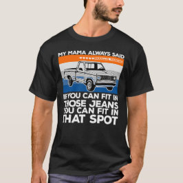 並列駐車ユーモアのある引用文 Tシャツ