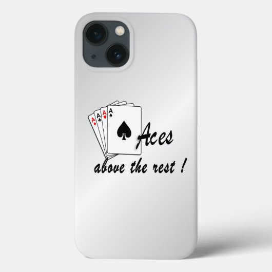 並外れたエース 銀 Case-Mate iPhoneケース (裏面)