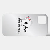 並外れたエース 銀 Case-Mate iPhoneケース (裏面 (横))