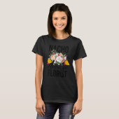 並外れたフラリスト 庭師 植物学 庭師 Tシャツ (正面フル)