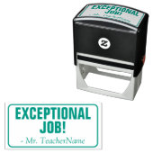 「並外れた仕事!」 表彰ゴム印 セルフインキングスタンプ (インサイチュ)
