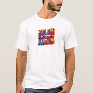 「並外れた努力を解き放つ」 Tシャツ