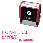 「並外れた努力！」 マーキングゴム印 セルフインキングスタンプ (インサイチュ)