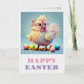 "並外れた喜び" 箔グリーティングカード (正面)