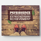 並外れた業績 フォトプラーク (正面)