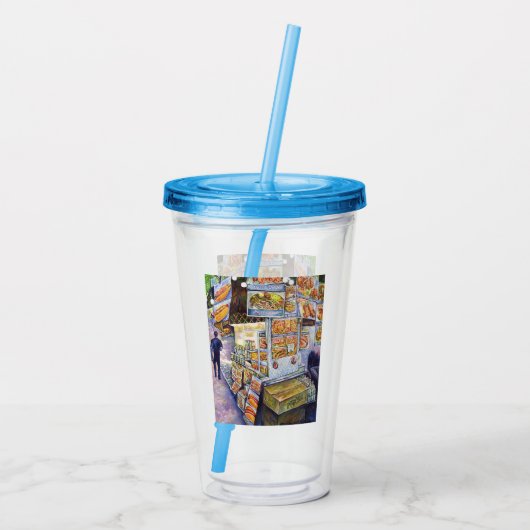 並外れた芸術的ワークロード アクリルタンブラー (裏面)