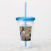 並外れた芸術的ワークロード アクリルタンブラー (正面)