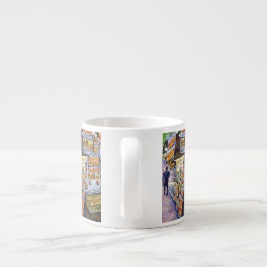 並外れた芸術的ワークロード エスプレッソカップ (裏面)