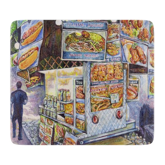 並外れた芸術的ワークロード カッティングボード (正面)