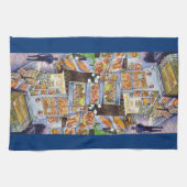 並外れた芸術的ワークロード キッチンタオル (横)