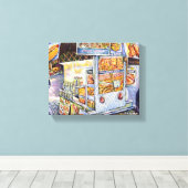 並外れた芸術的ワークロード キャンバスプリント (インサイチュ (ウッドフロア))