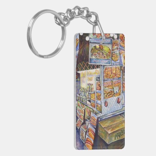 並外れた芸術的ワークロード キーホルダー (正面左)