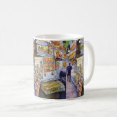 並外れた芸術的ワークロード コーヒーマグカップ (正面右)