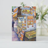 並外れた芸術的ワークロード サンキューカード (スタンド正面)