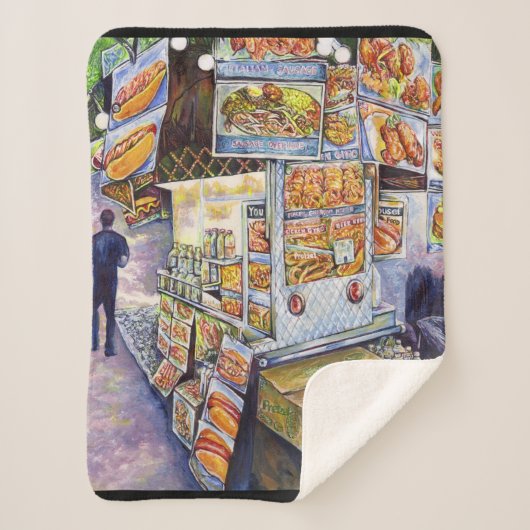 並外れた芸術的ワークロード シェルパブランケット (正面)