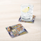 並外れた芸術的ワークロード スクエアペーパーコースター (インサイチュ)