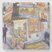 並外れた芸術的ワークロード ストーンコースター (正面)