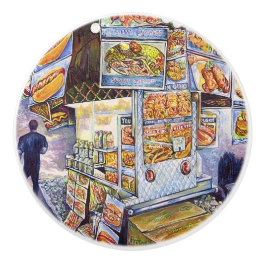 並外れた芸術的ワークロード セラミックノブ (正面)