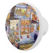 並外れた芸術的ワークロード セラミックノブ (右)