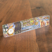 並外れた芸術的ワークロード デスクネームプレート (側面)