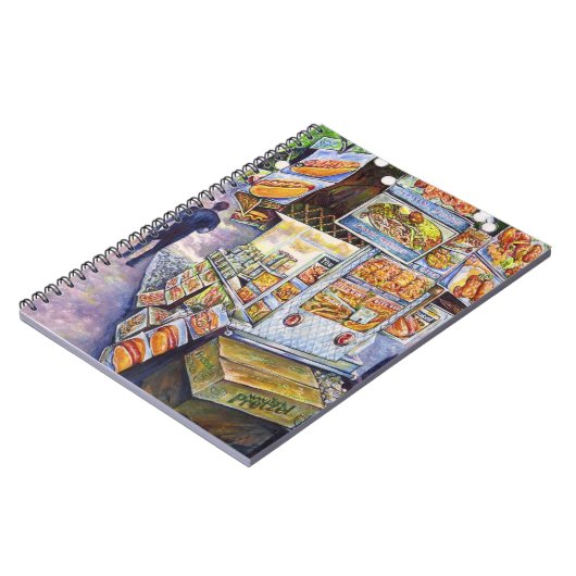 並外れた芸術的ワークロード ノートブック (左側)